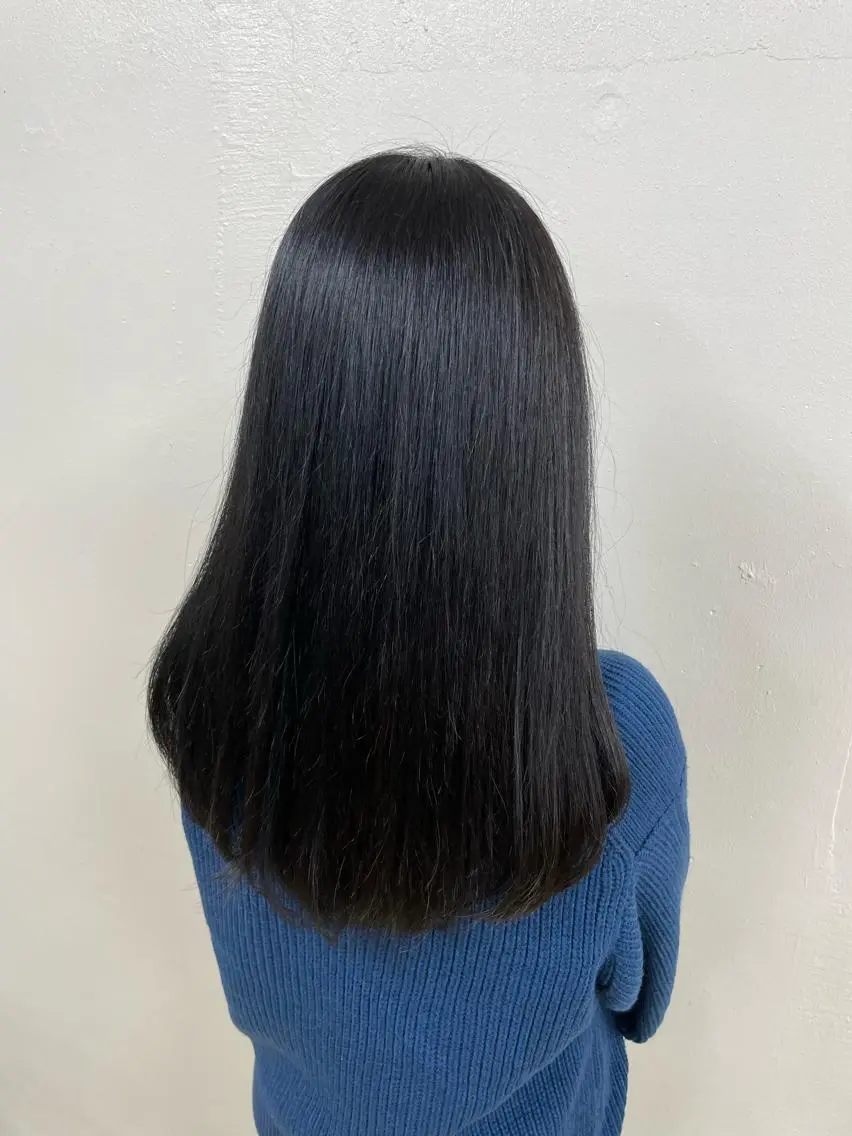ロング カラー 乾かすだけで美髪✨ 髪質改善専門/鈴木遼のヘアスタイル