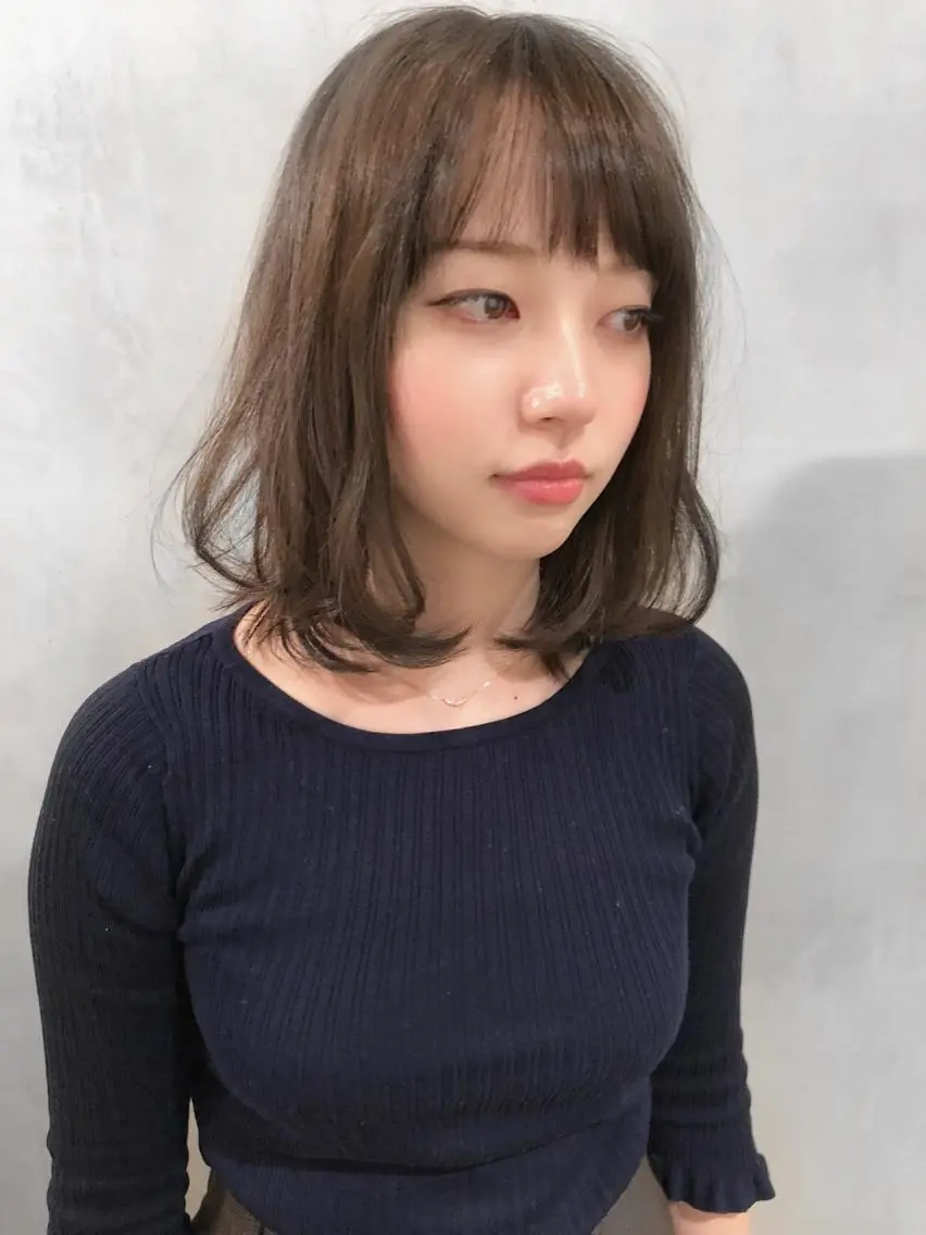 ミディアム ヘアカラー トリートメント 大西 直人のヘアスタイル