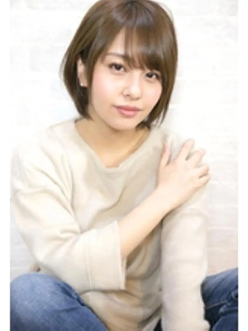 ショート ショートヘア ヘアリゾートA i 秋葉原店のヘアスタイル