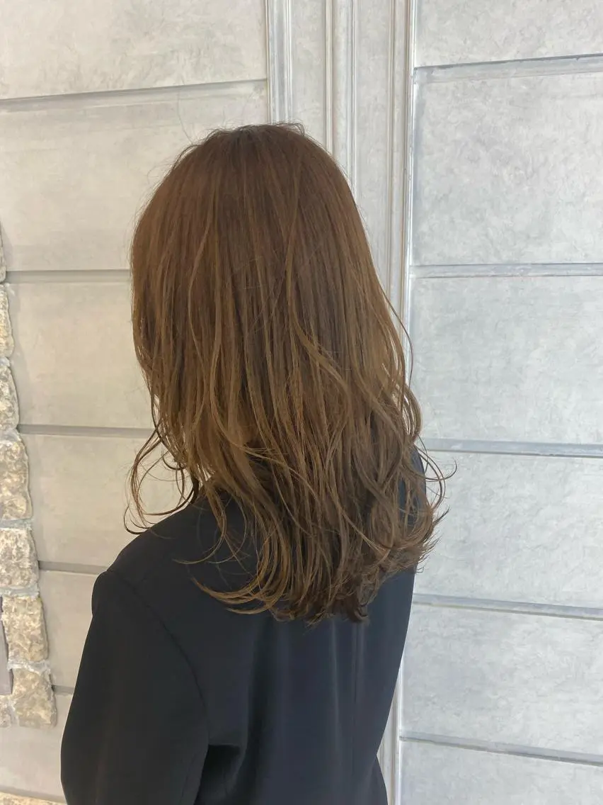 ロング カット ヘアカラー HACHI stylistのヘアスタイル