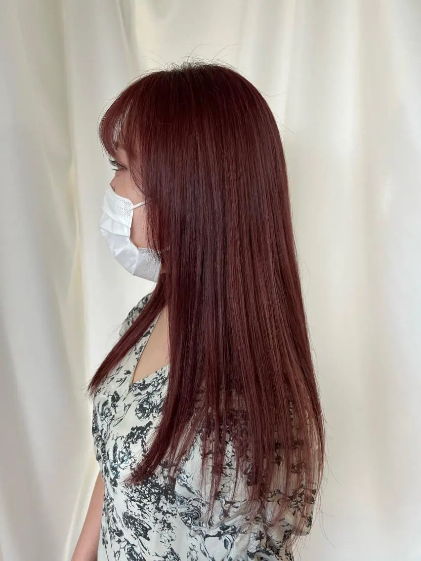 カラー 鵜澤 華乃音のヘアスタイル