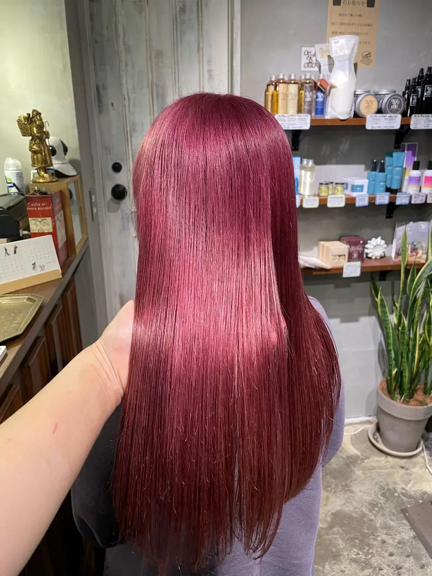 ロング カラー ヘアアレンジ 中村 彩乃のヘアスタイル