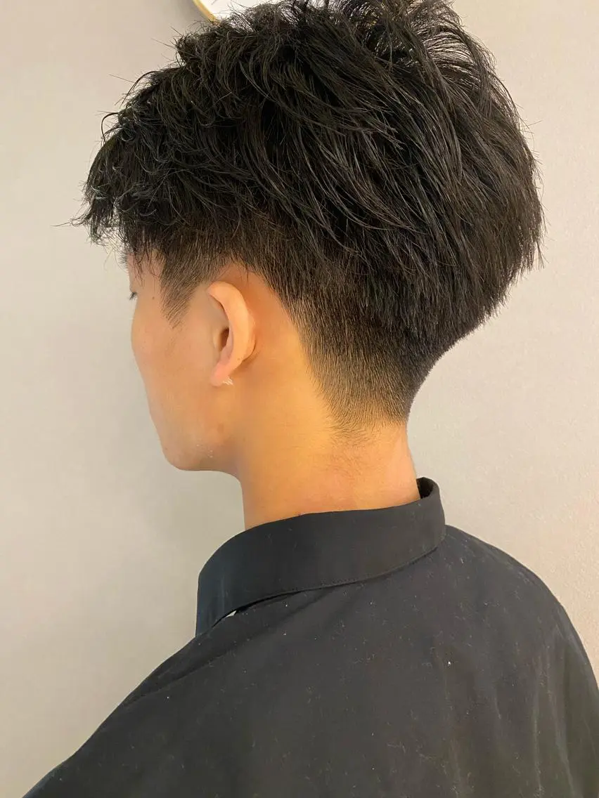 メンズ unopulir 景山 凌のヘアスタイル