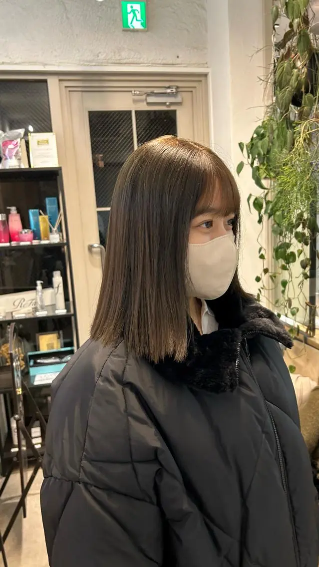 ショート カラー ブリーチ ブリーチなしカラー オリーブカラー ヘアカラー ❕マンツーマン施術❕ 🍊Moemiのヘアスタイル