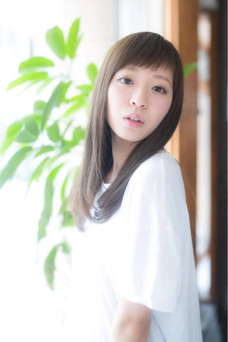 セミロング ロング カラー 平 一裕のヘアスタイル