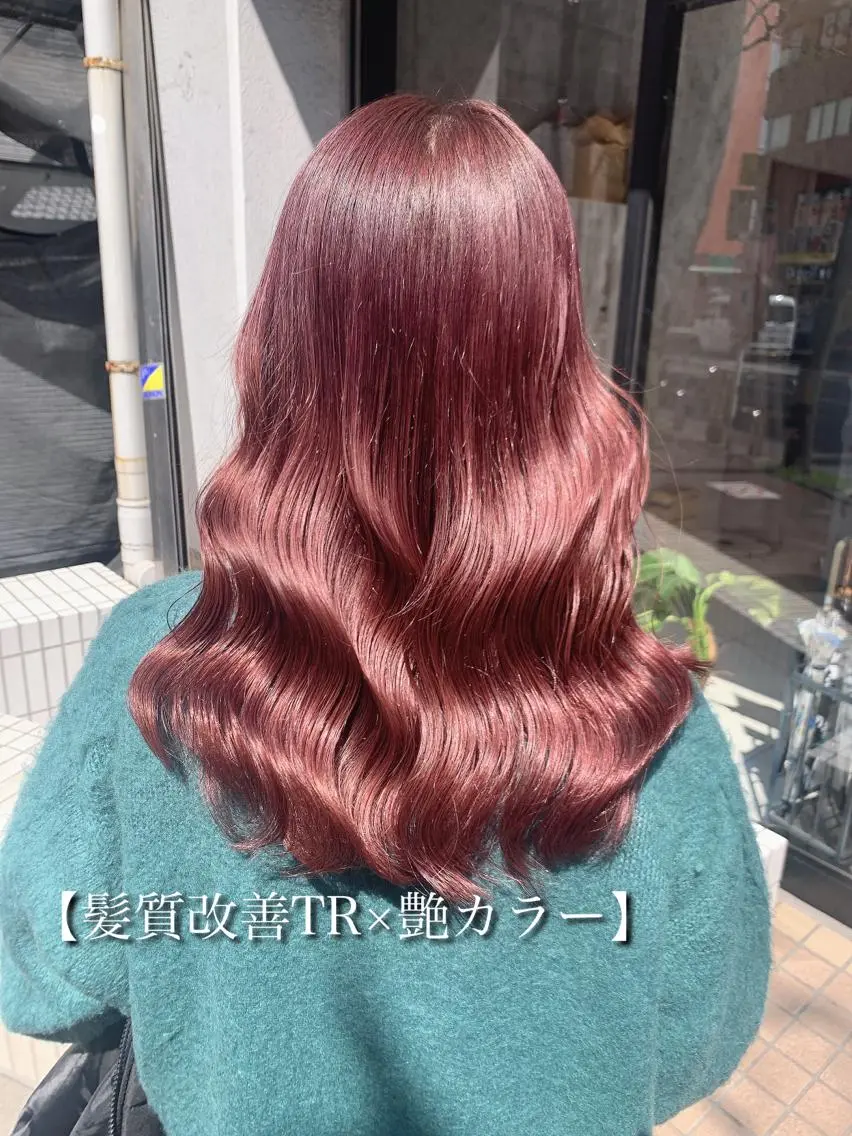 セミロング カラー 〜貴女の人生に寄り添 う〜オダ　ジュンペイのヘアスタイル