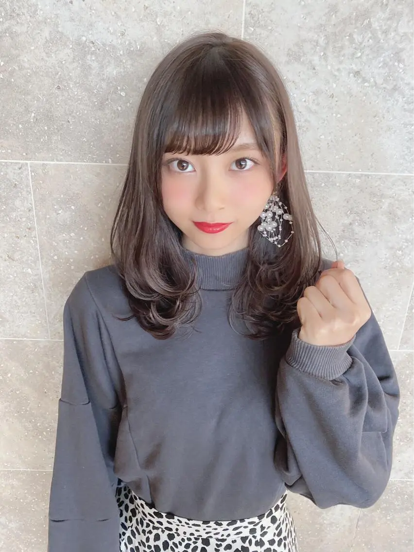 セミロング カラー ヘアアレンジ 女性が憧れる ショート/角田愛和のヘアスタイル