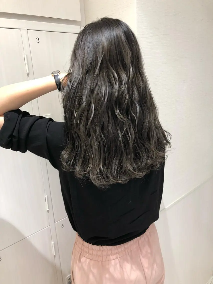 ロング カラー 似合わせカット/ レイヤーカット/新谷のヘアスタイル