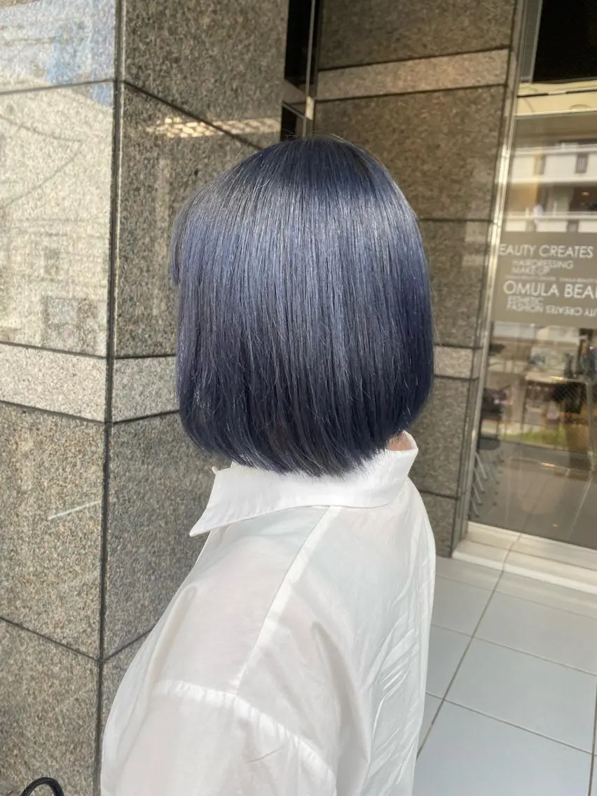 ショート カラー ユ カのヘアスタイル