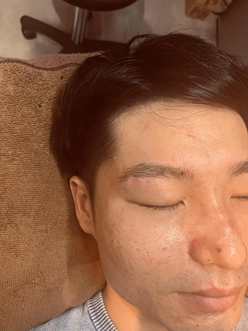 メンズ アイブロウ 眉毛ワックス脱毛 Mel【千葉中央】 Melのヘアスタイル