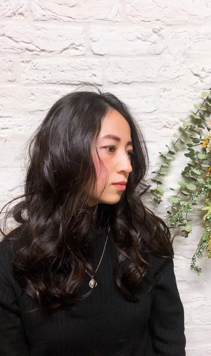 ロング カット トリートメント ヘッドスパ 当日予約⭕️ keng.のヘアスタイル