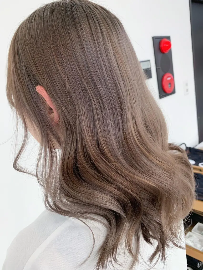 ロング ヘアカラー トリートメント 🥇近藤 恭輔🥇 Recharme新保のヘアスタイル
