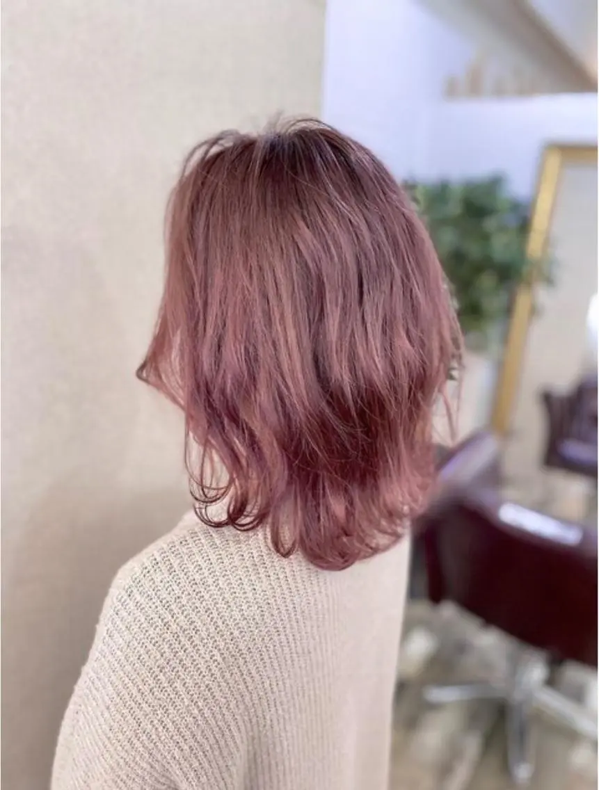 カラー ヘアカラー 💓Yuri💓 ハイトーン/デザインのヘアスタイル