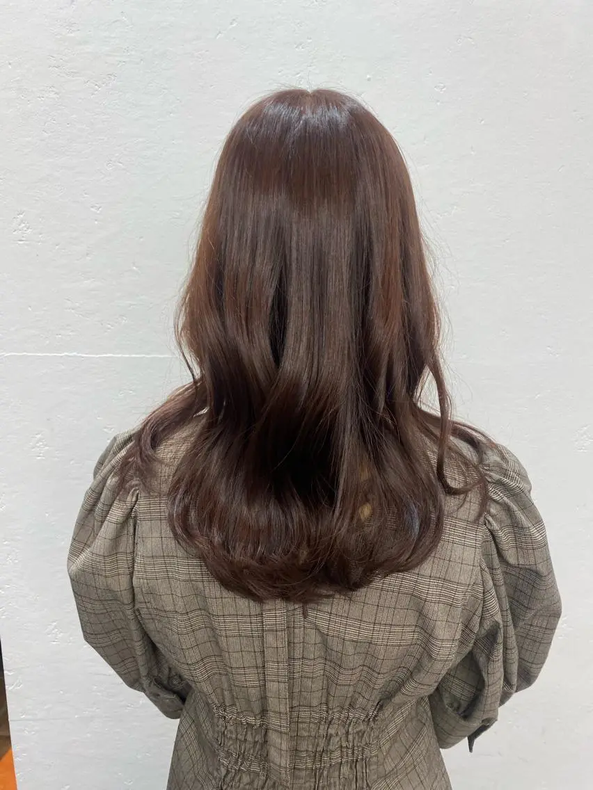 カラー ブリーチ ナチュラル大人っぽい スタイル　MAORIのヘアスタイル