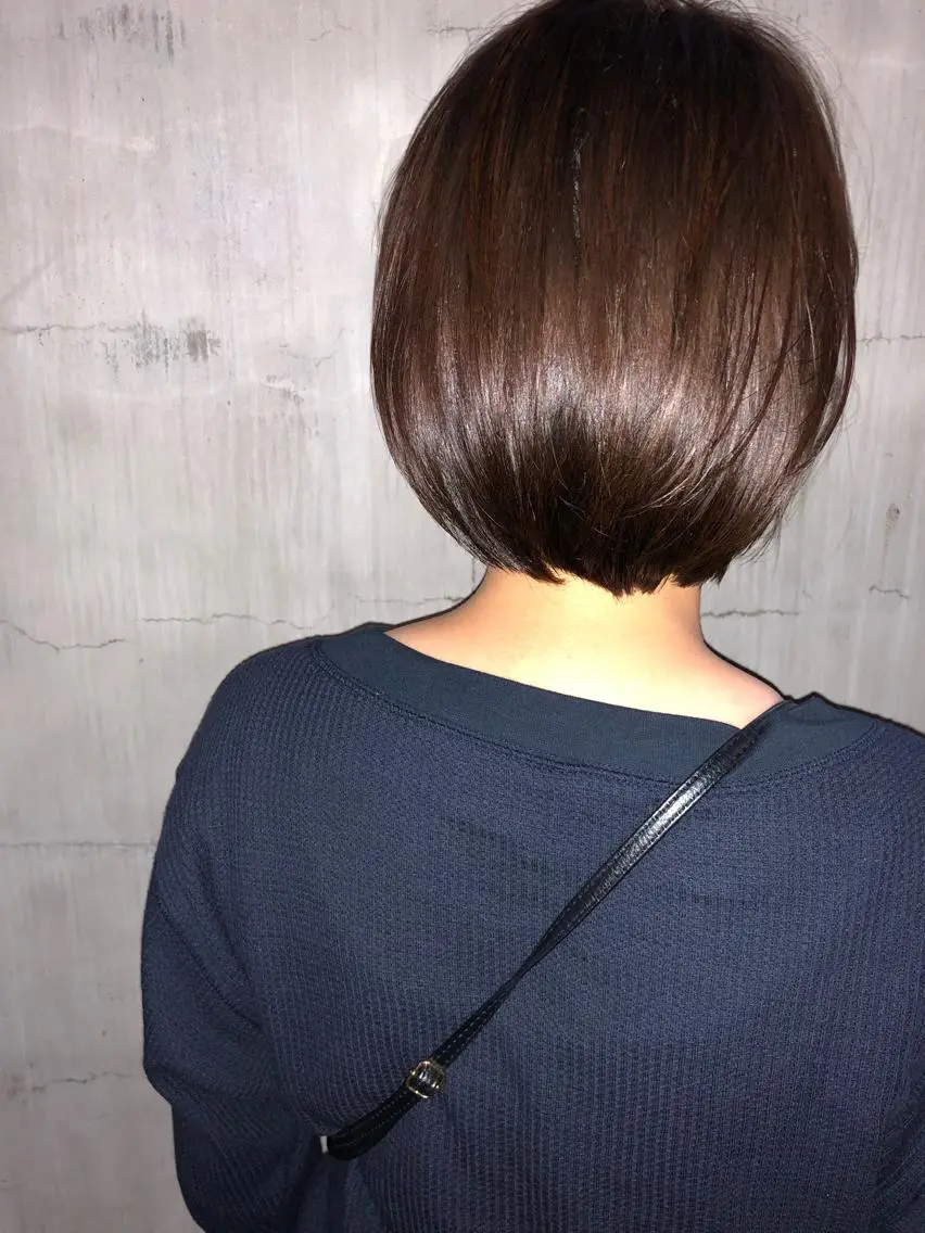ショート ボブ 千葉 郁也のヘアスタイル