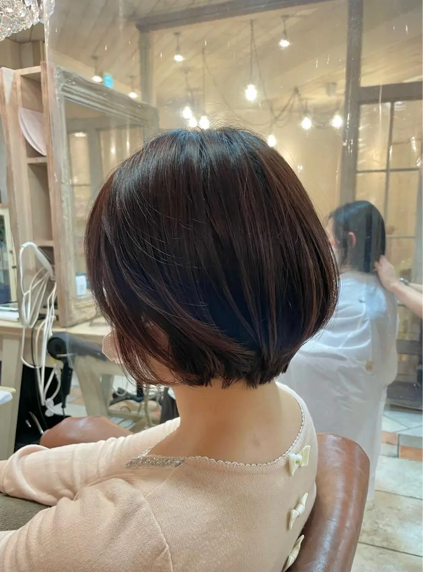 ショート ショートボブ ボブ ショートヘア ショートカットなら 前平友慈のヘアスタイル