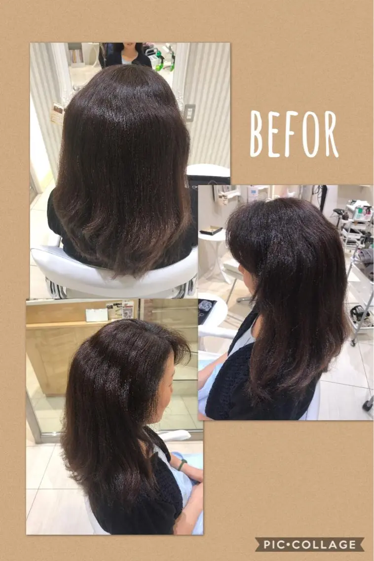 ロング かねやす ゆなのヘアスタイル