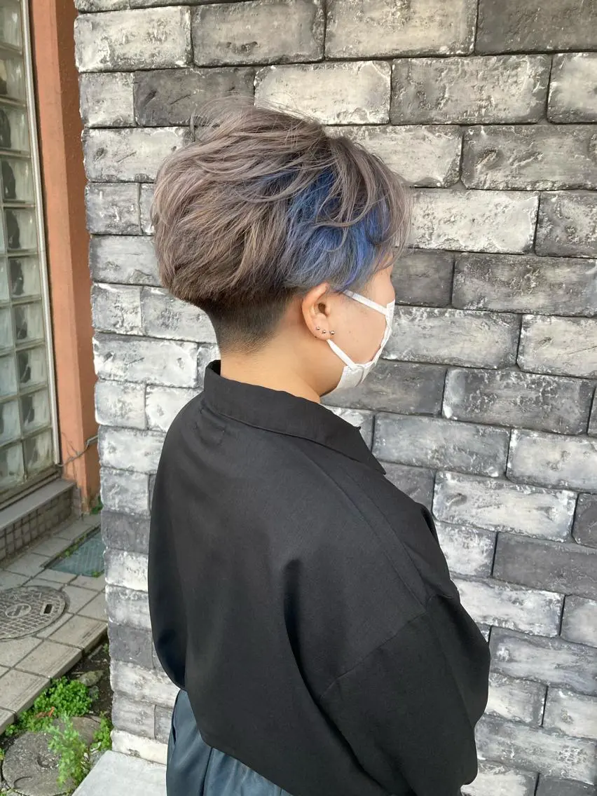 ショート カラー カット ヘアカラー トリートメント ヘアセット ✂️似合わせの魔術師 石田一樹✂️のヘアスタイル