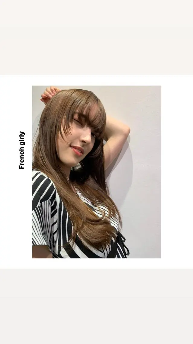 ロング カラー パーマ ヘアアレンジ メンズ キッズ ネイル マツエク・マツパ アイブロウ メンズ韓国風 眉カラー 韓国風マツエク 韓国風ヘア ロング ヘアカラー トリートメント hiro【沿線で叶う 似合わせhair】のヘアスタイル