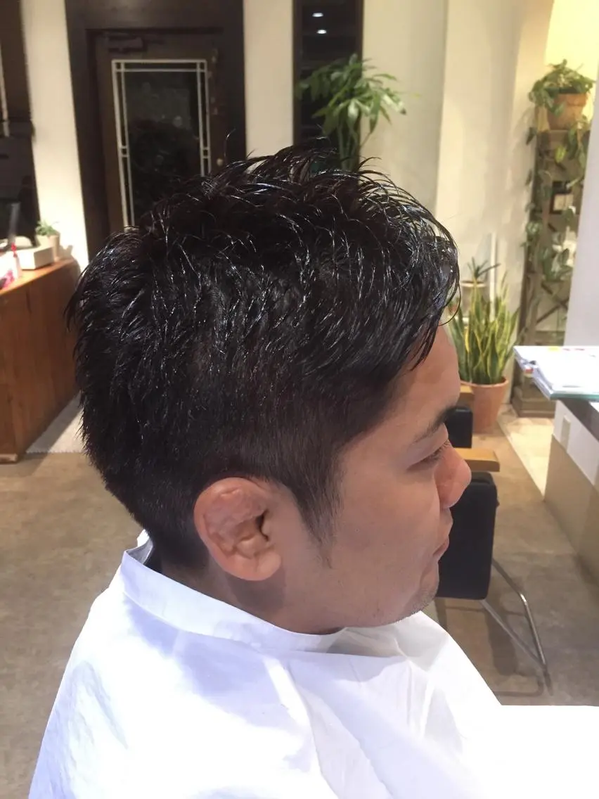 ショート メンズ ツーブロック HairDesign JAMのヘアスタイル