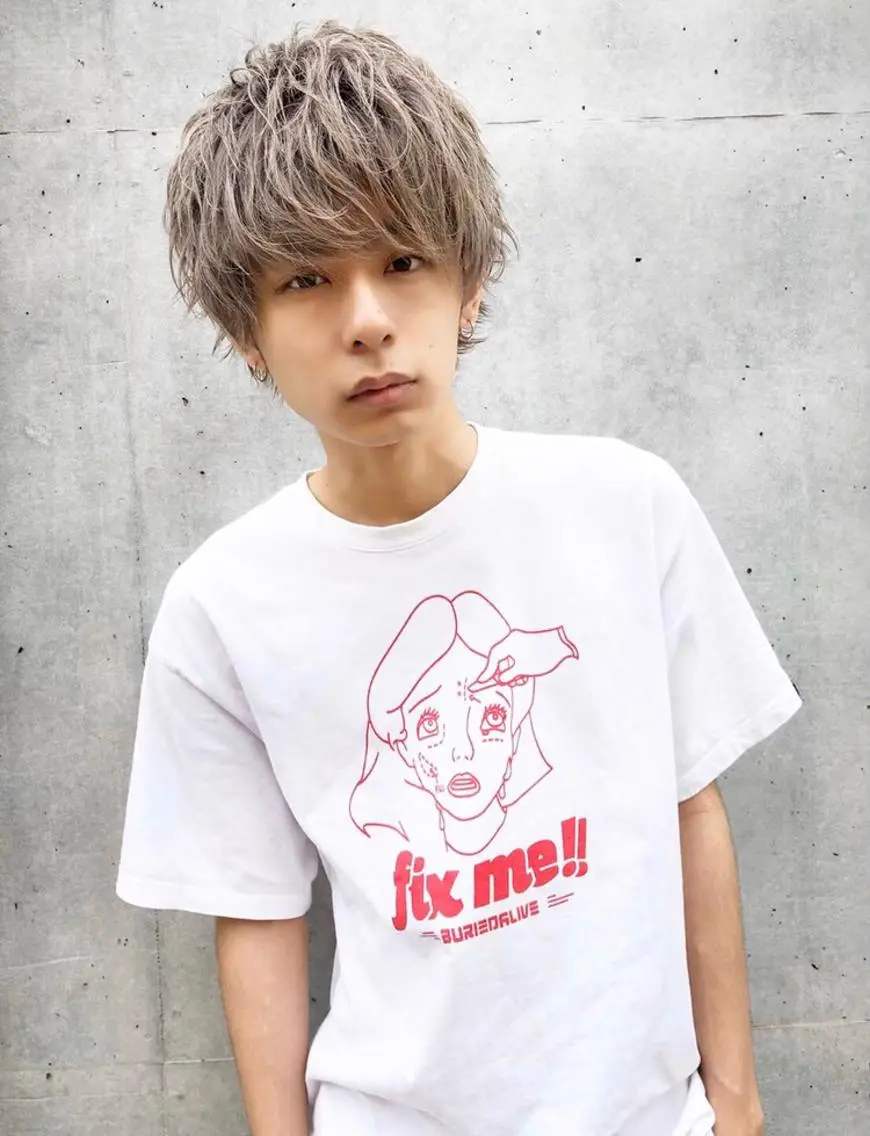 ショート カラー メンズ ヘアカラー トリートメント ヘッドスパ ヘアセット 🌈トレンドヘア 🌈WATARU🌈のヘアスタイル