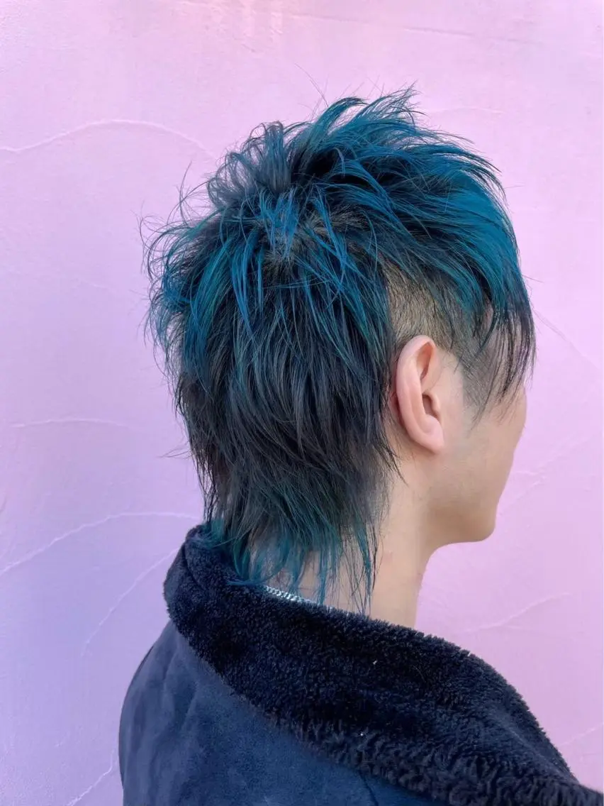ショート カラー アイブロウ バレイヤージュ ブリーチ ケアブリーチ 透明感カラー デザインカラー 🔆韓国 norika🔆のヘアスタイル