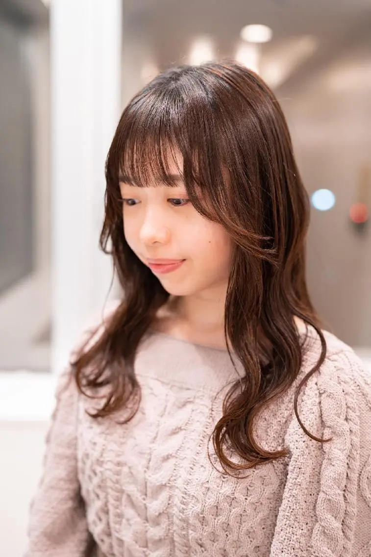 ロング カラー カット トリートメント Lazo/ 原弥和子のヘアスタイル
