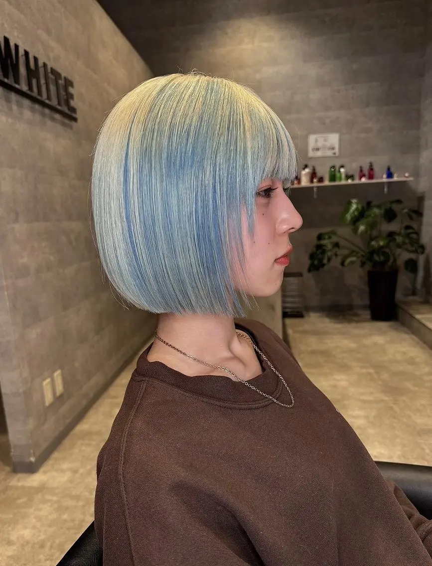 ショート 外国人風カラー ハイライト 髪質改善 似合わせカット トリートメント BUCKS【天王寺】 バックス【駅30秒】のヘアスタイル