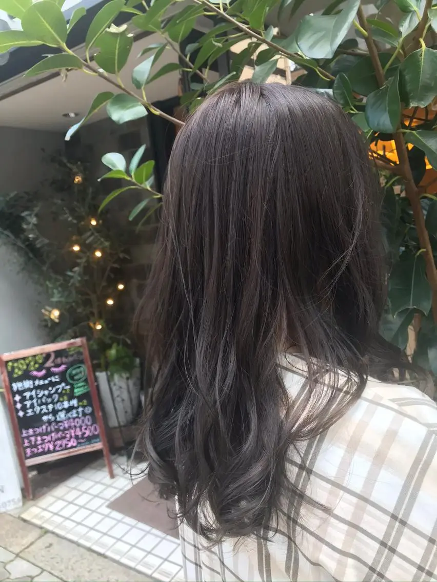 ロング カラー 髪質改善 大内翔太のヘアスタイル