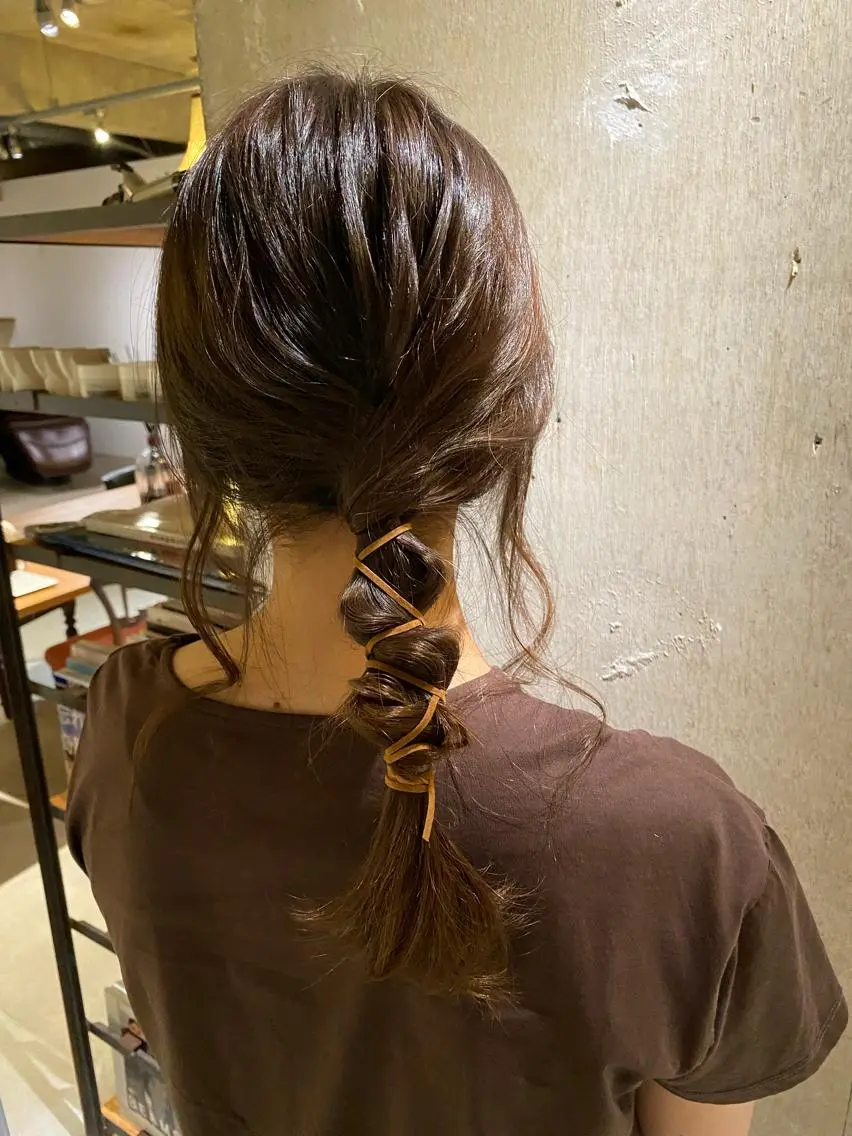 セミロング 聖 来のヘアスタイル