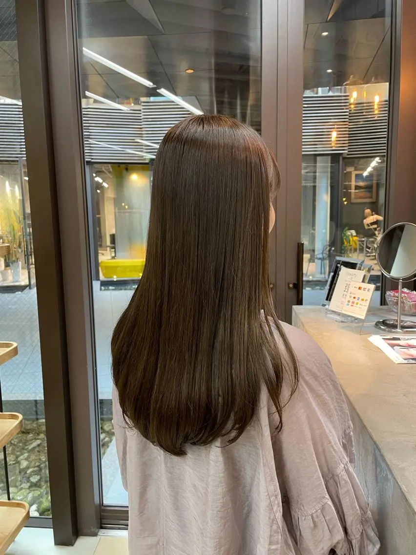 ロング トリートメント カットモデル募集中 🤍harunaのヘアスタイル