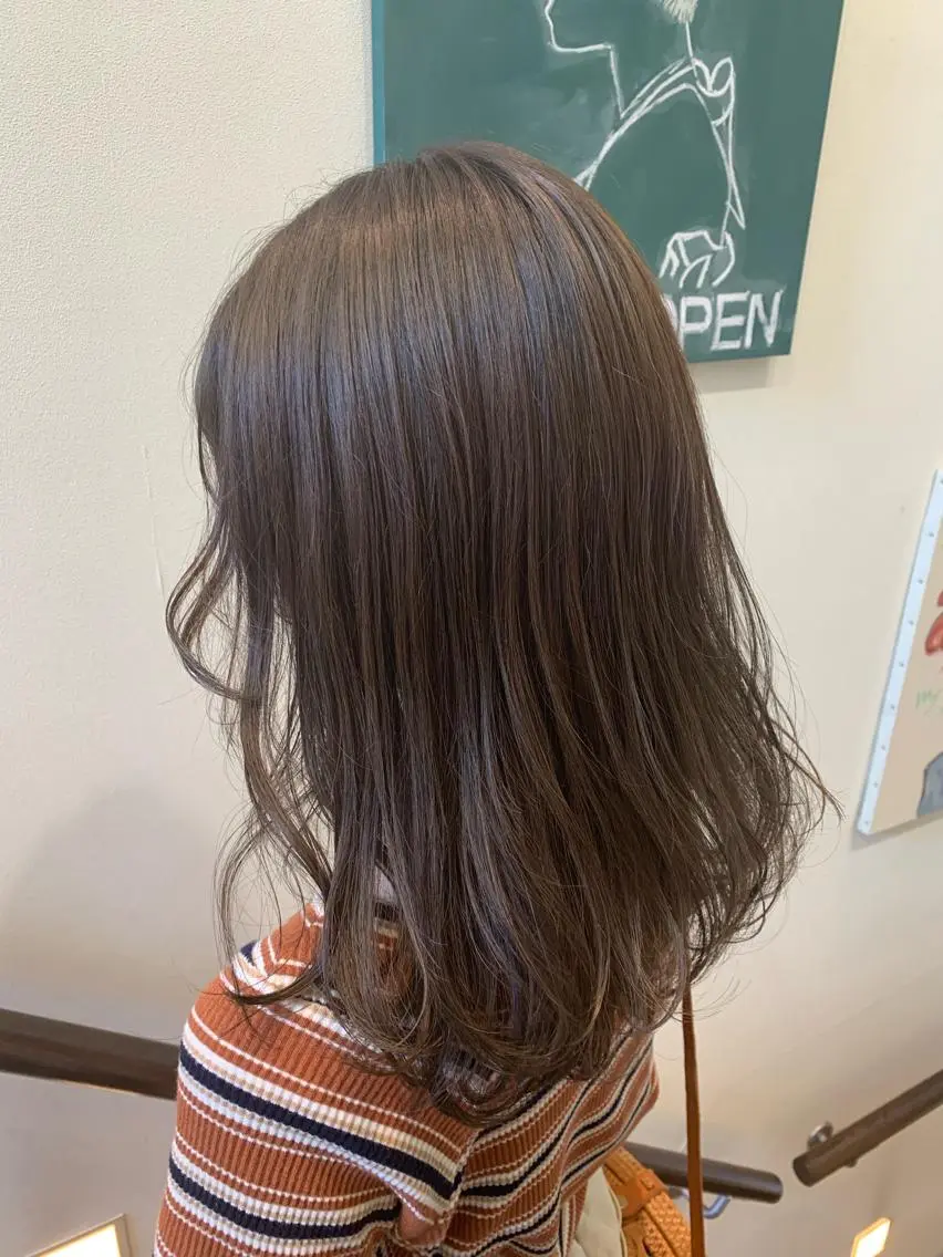 ロング カラー HAREru. モデル募集【戸塚】のヘアスタイル