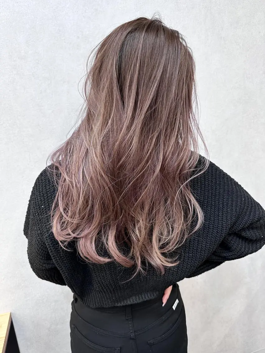 ロング ヘアアレンジ カラー 💎lino _by _ACNE💎 🧸のヘアスタイル