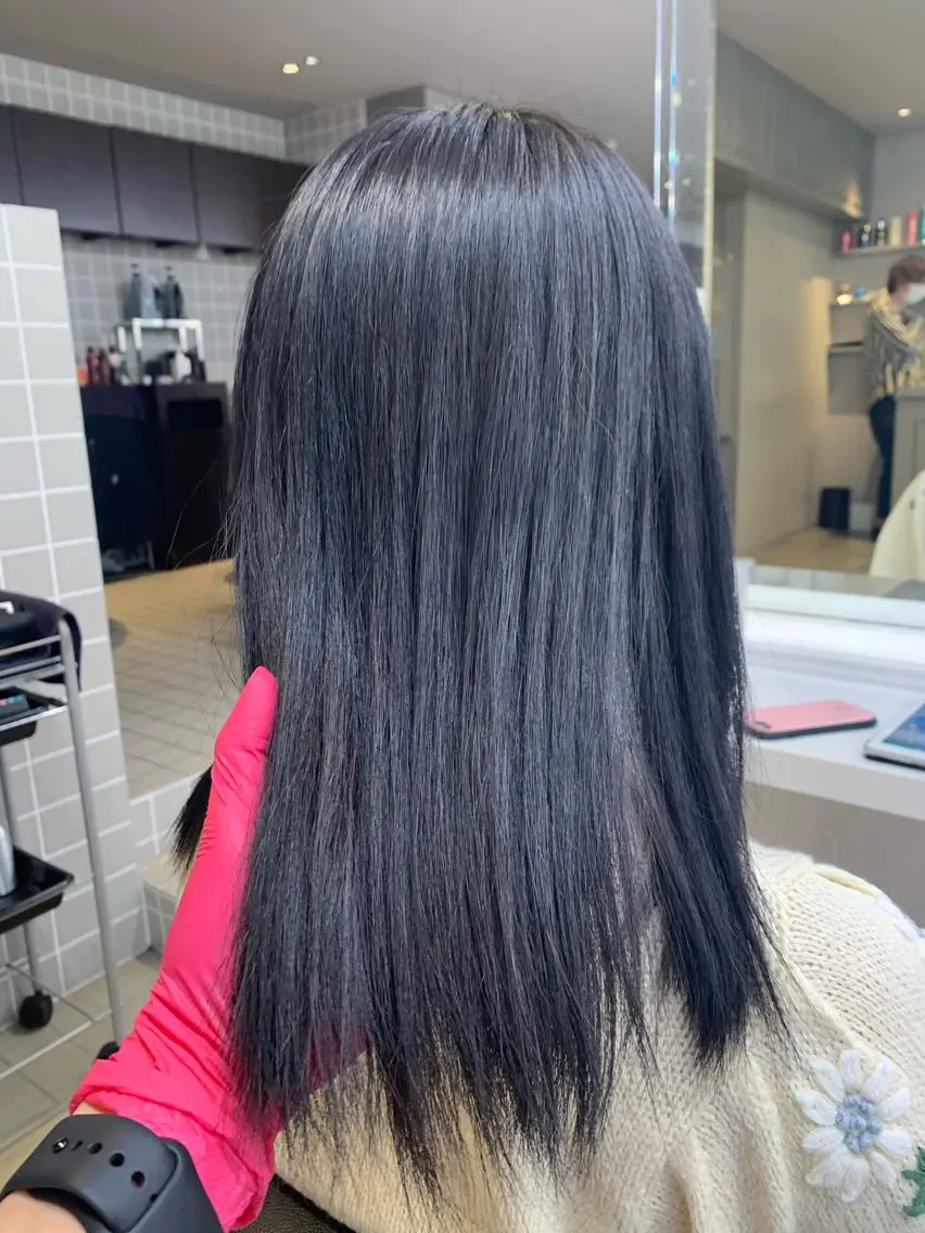 セミロング 【丁寧なカウンセリ ング】MIHOのヘアスタイル
