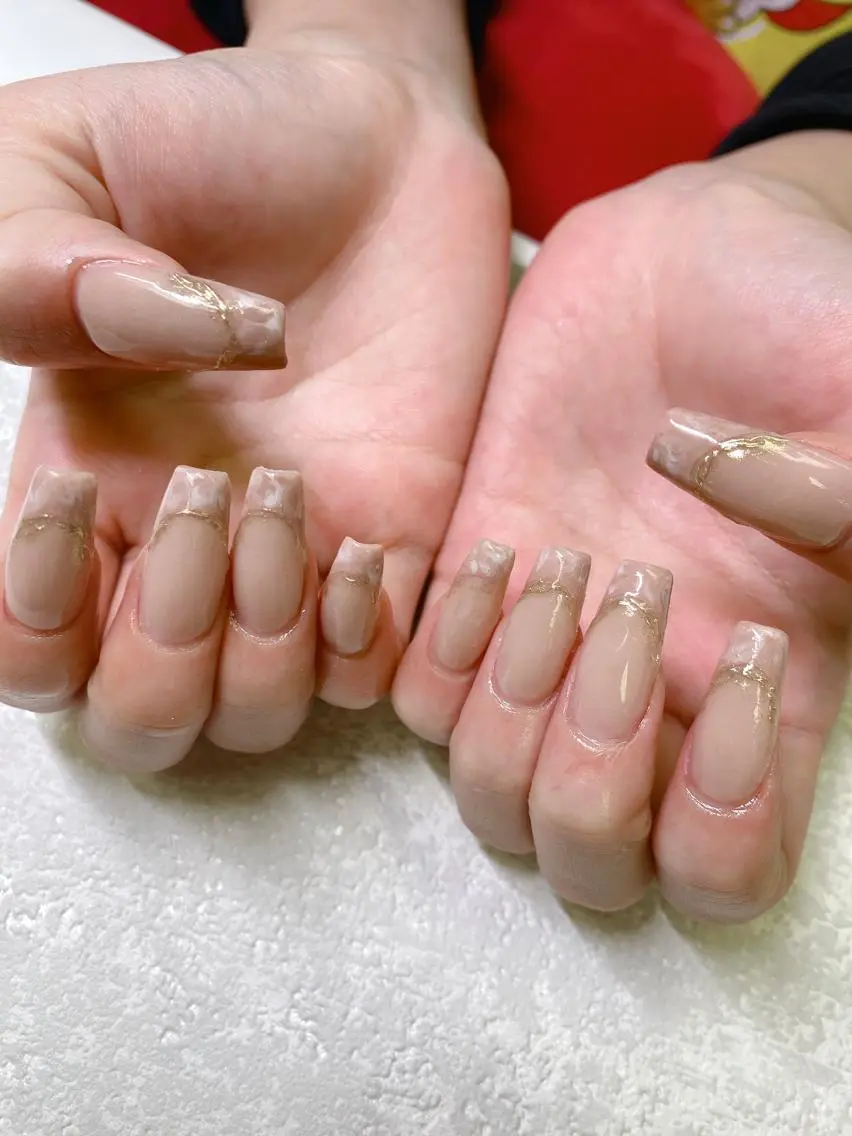 セミロング JNA認定講師🌸 RIEのネイルデザイン