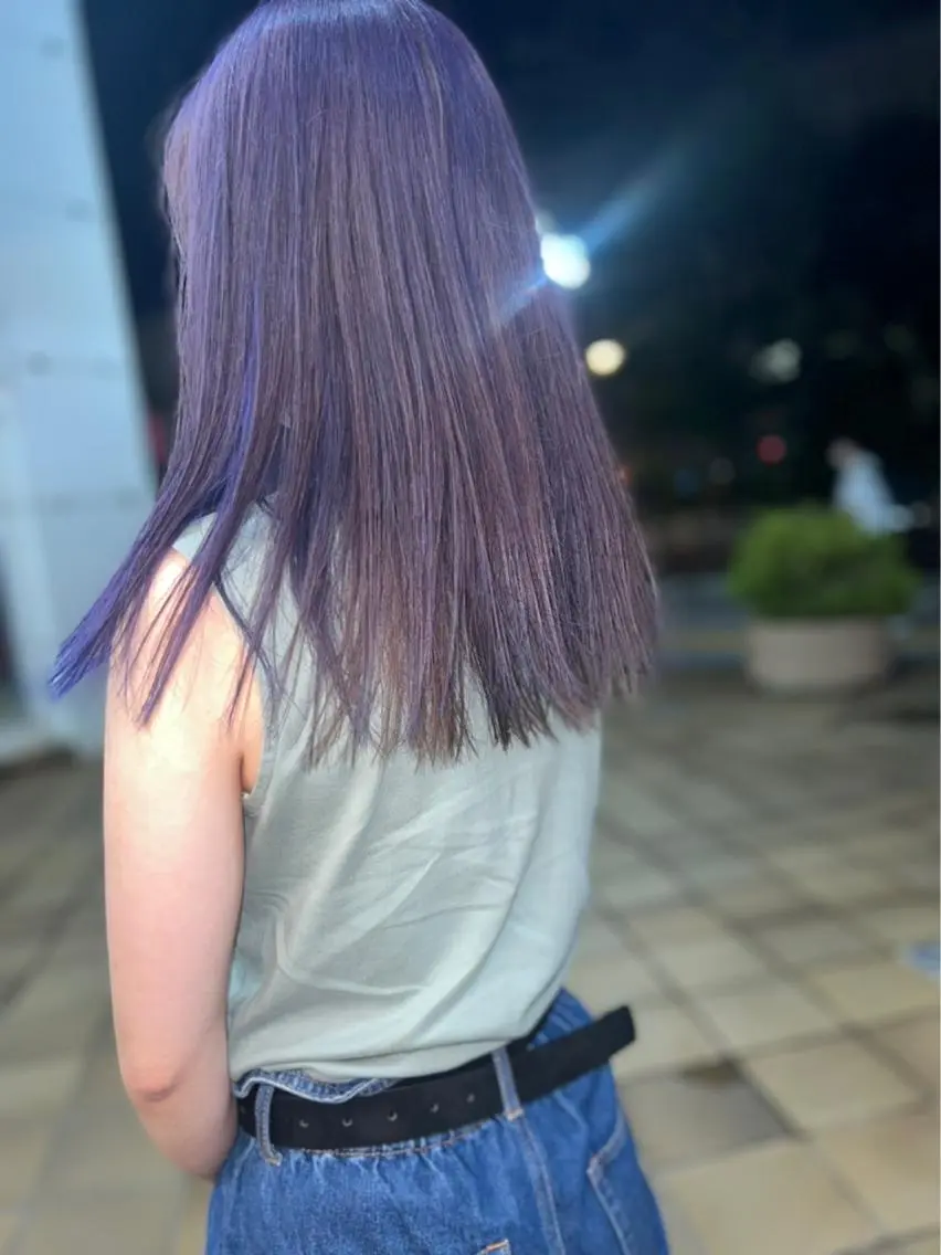 セミロング 横山 千春のヘアスタイル