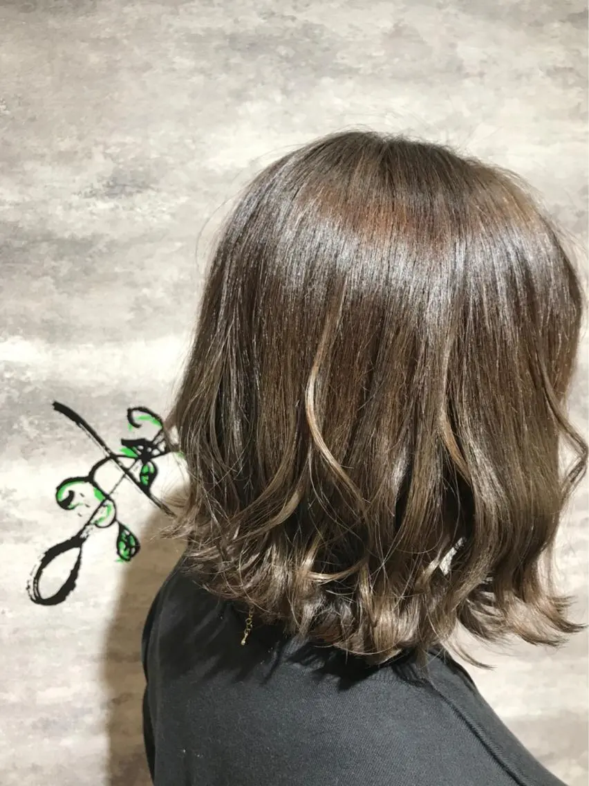ショート カラー アッシュ ベージュカラー 🫟Blanco🫟 Color&Careのヘアスタイル