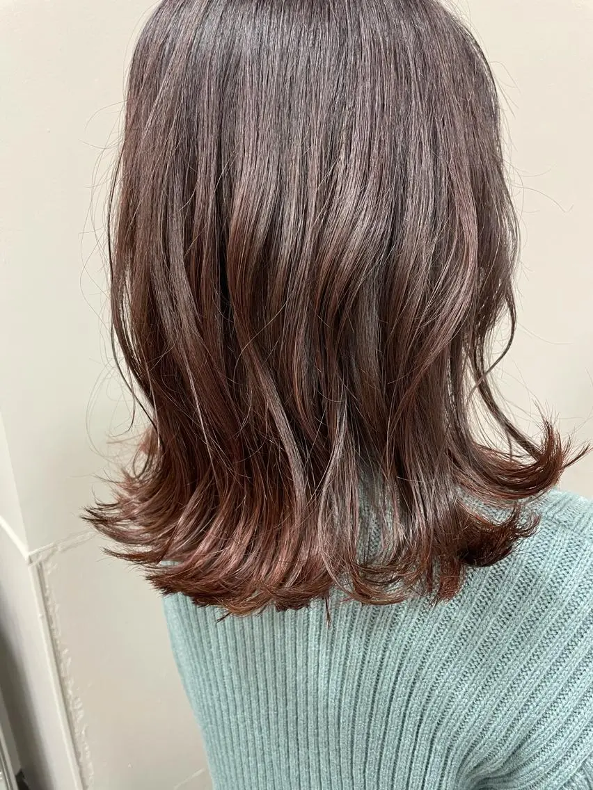 ミディアム 髪質改善 makiuchiのヘアスタイル