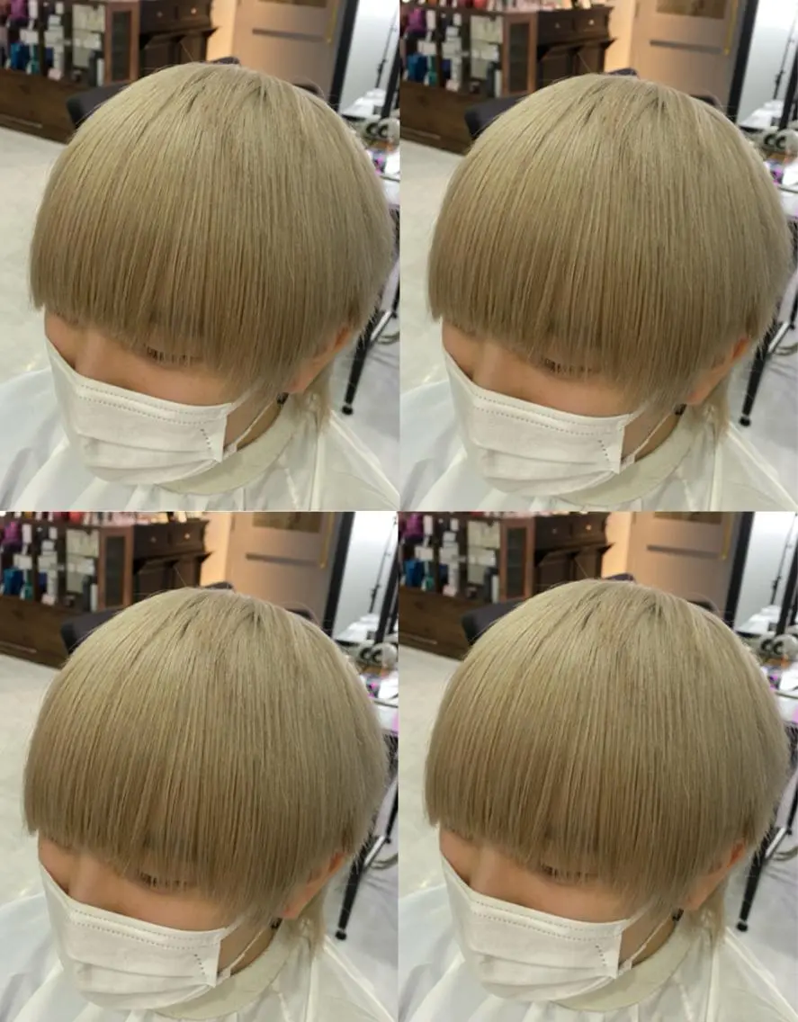 ショート カラー パーマ ヘアアレンジ メンズ カット パーマ 🔥メンズパーマ 特化 渡辺一翔のヘアスタイル