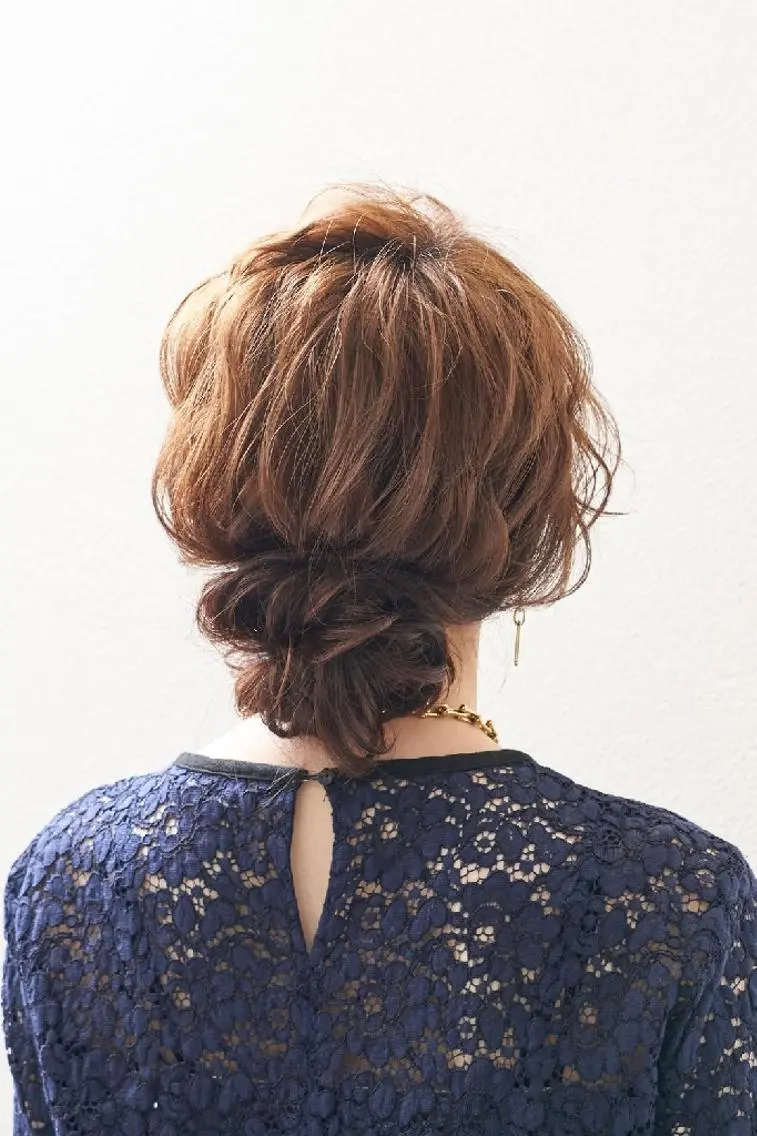 ミディアム Keeps 六本木1のヘアスタイル