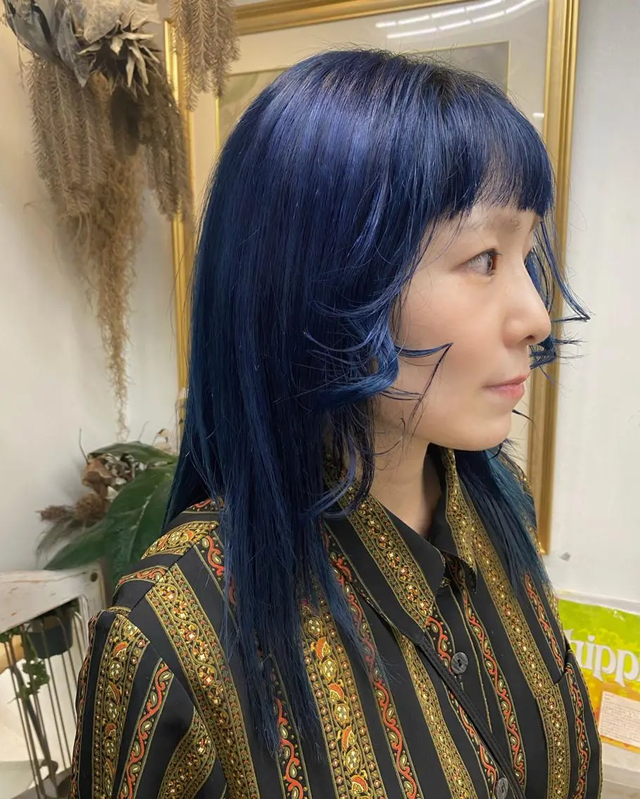 セミロング カラー カット ヘアカラー Moca 〰️のヘアスタイル