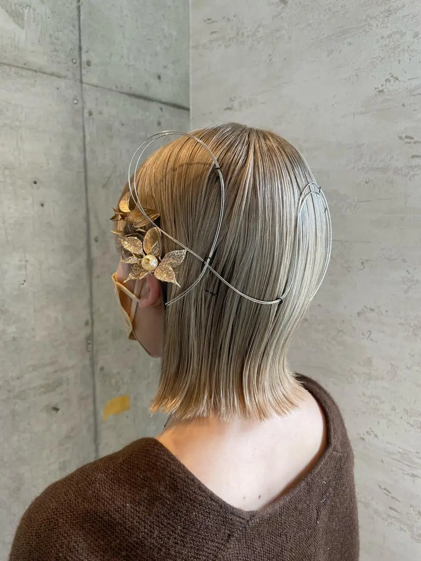 ミディアム ヘアアレンジ 🎀ヘアセット/艶髪 /はやしほのか🎀のヘアスタイル