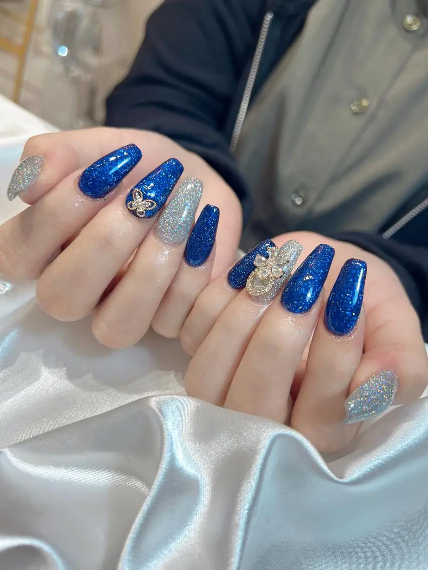 ネイル スカルプネイル bijou nails 蓮のネイルデザイン
