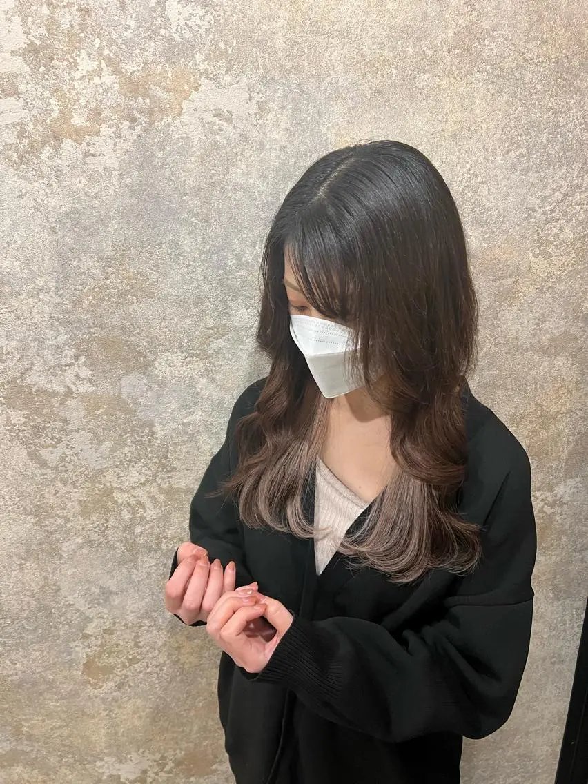ロング プルエクステ エクステ エクステ マテリアル 中央駅店のヘアスタイル