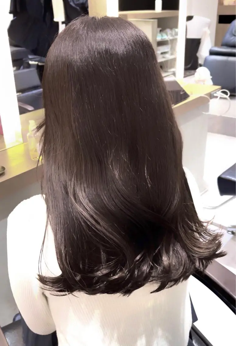 ロング ヘアカラー トリートメント レイヤーカット/ ブリーチカラー/雅人のヘアスタイル