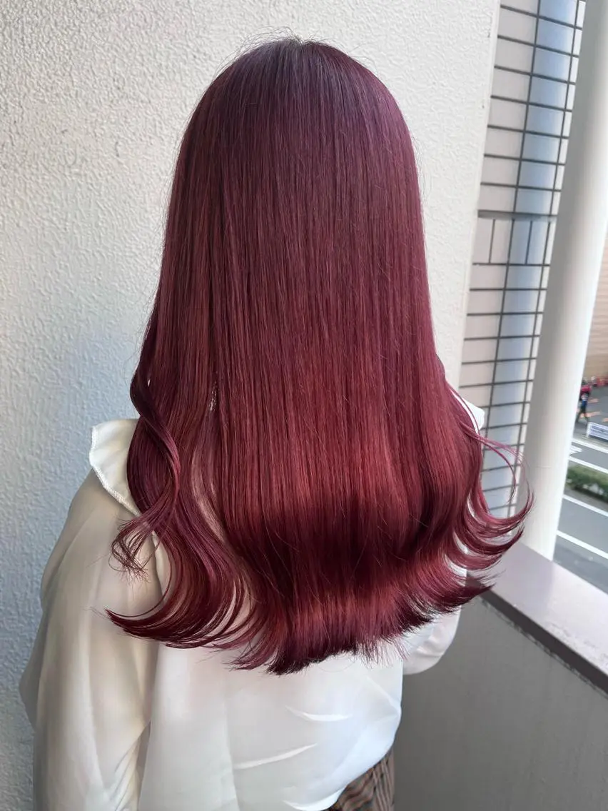 ロング ヘアカラー トリートメント ヘッドスパ ヘアセット 🪞透明感カラー🫧 縮毛矯正🥇かずきのヘアスタイル