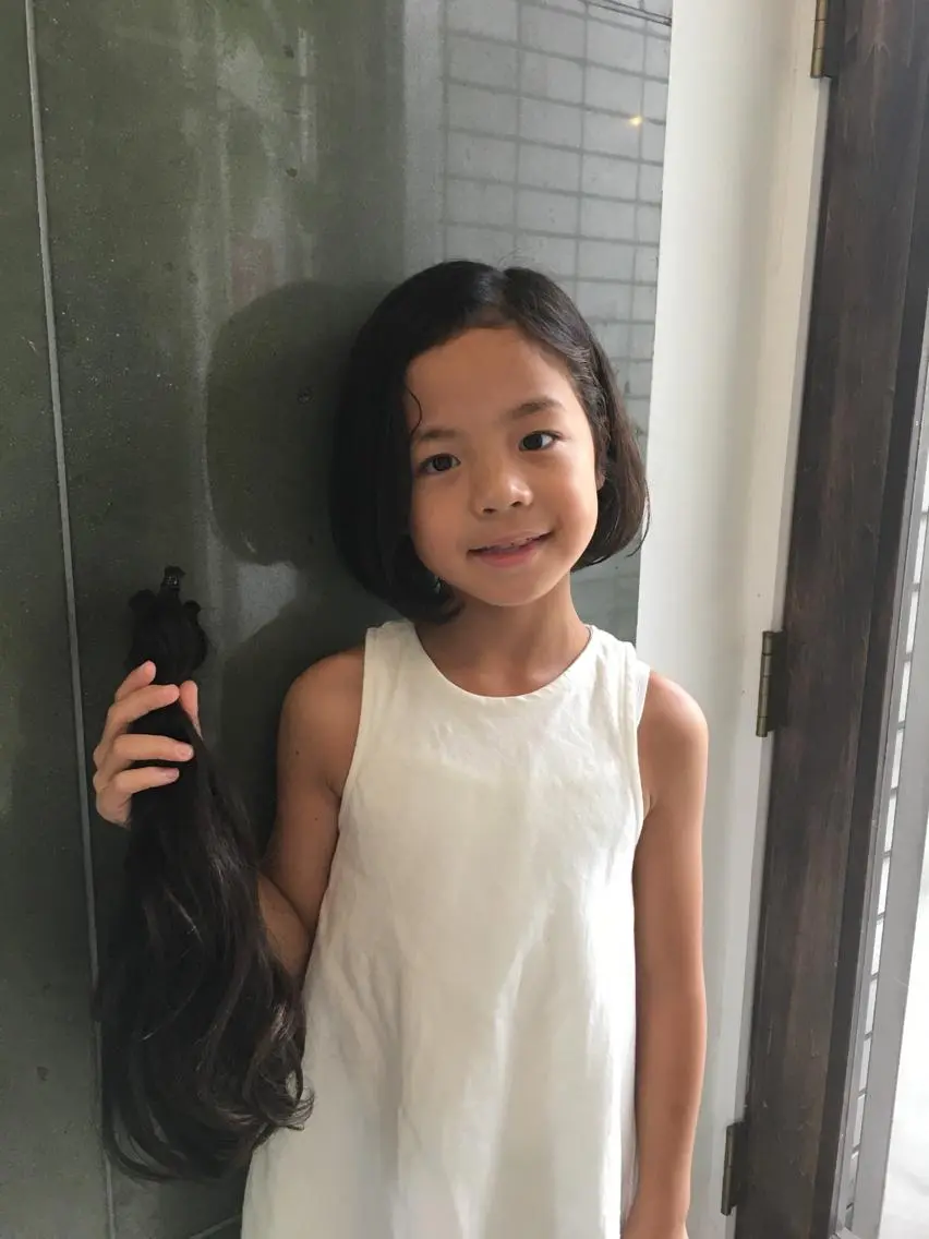 ロング キッズ 小泉 亮人のヘアスタイル