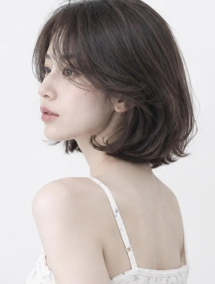 ミディアム パーマ カラー カット ヘアカラー パーマ ダメージレス コバヤシ ヒロヒトのその他イメージ