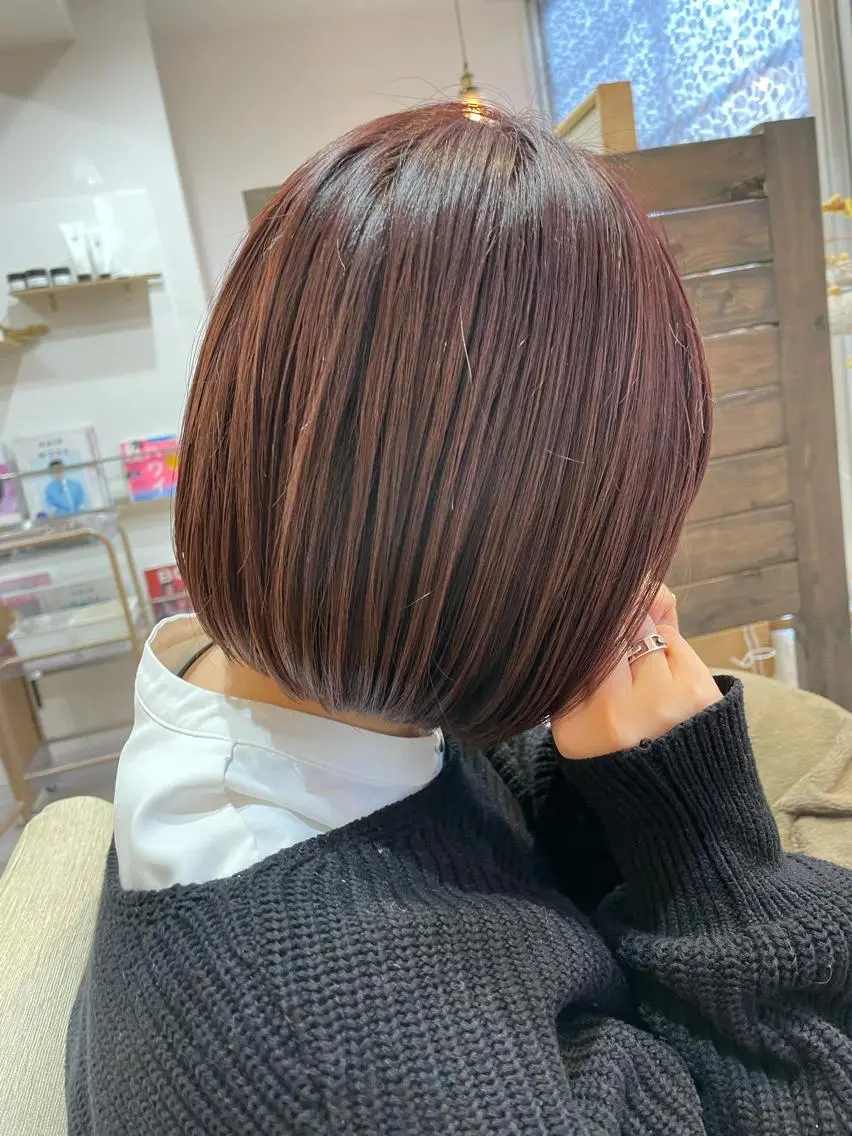ショート ヘアカラー トリートメント 土門 正人のヘアスタイル