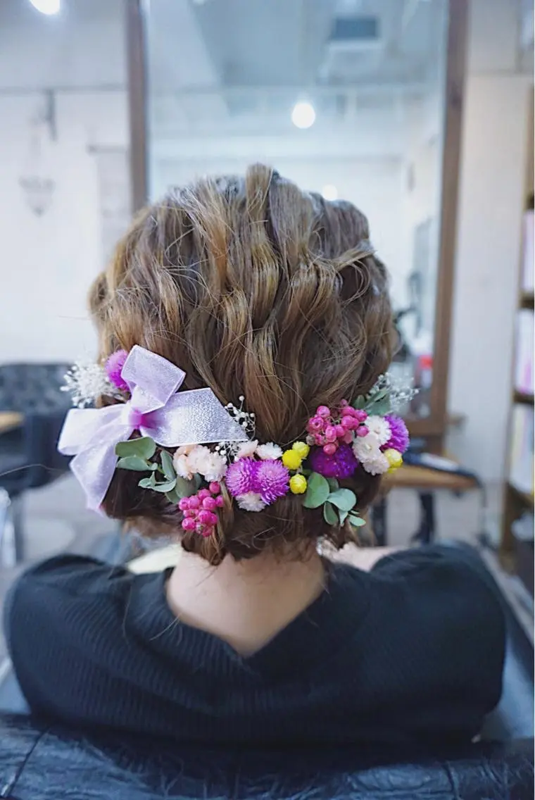 ヘアアレンジ 鍋田 和見のヘアスタイル